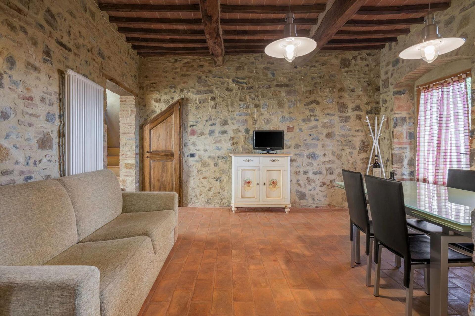 Apartament Fattoria Le Fonti Poggibonsi Zewnętrze zdjęcie