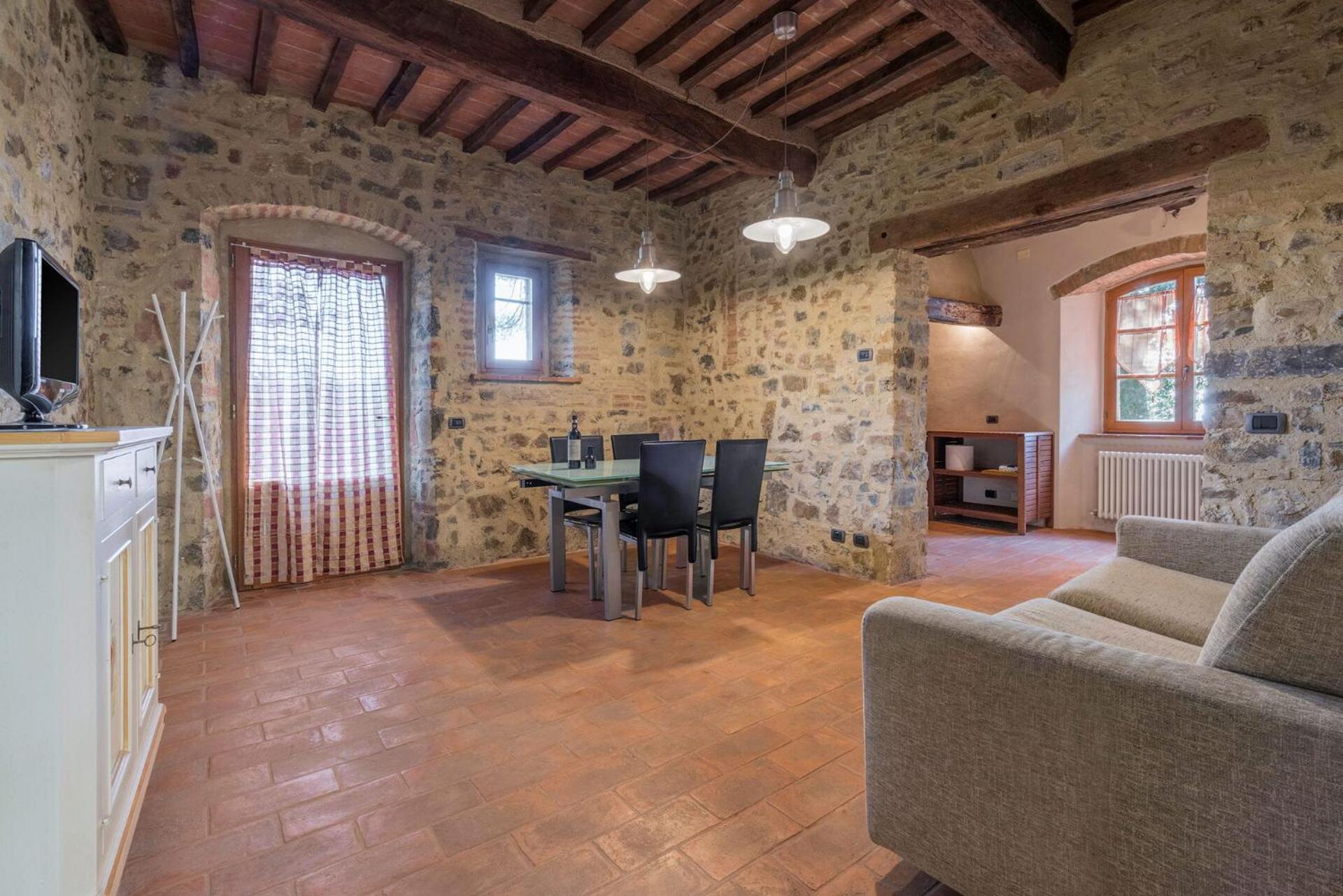 Apartament Fattoria Le Fonti Poggibonsi Zewnętrze zdjęcie